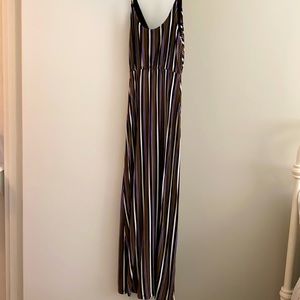 Striped maxi dress